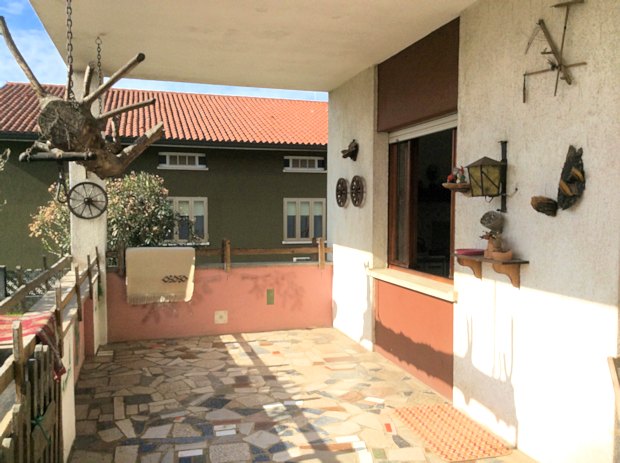 Terrasse der Villa