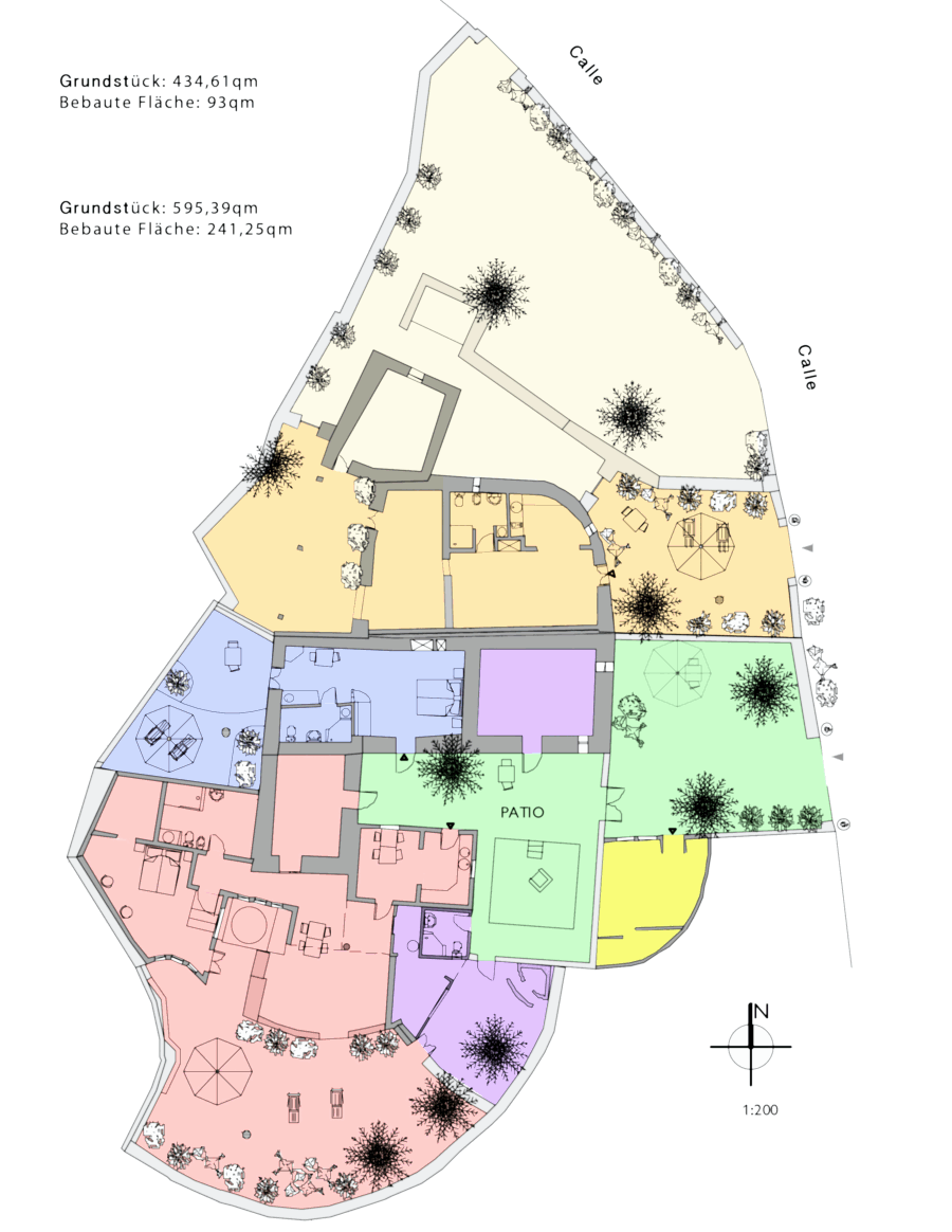 Grundstck zur Finca mit Apartments Gsteapartments auf Lanzarote