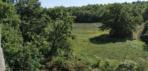 Ausblick vom Bauernhaus in Umbrien Italien kaufen