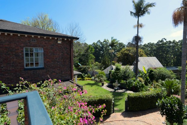 Garten der Ferienhuser in George Sdafrika