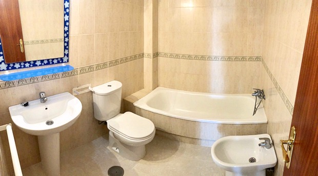 Badezimmer vom Ferienhaus