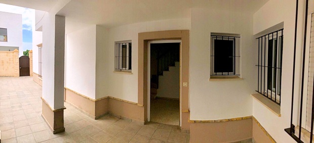 Eingang zum Ferienhaus in Lebrija