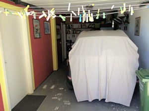 Garage im Ferienhaus