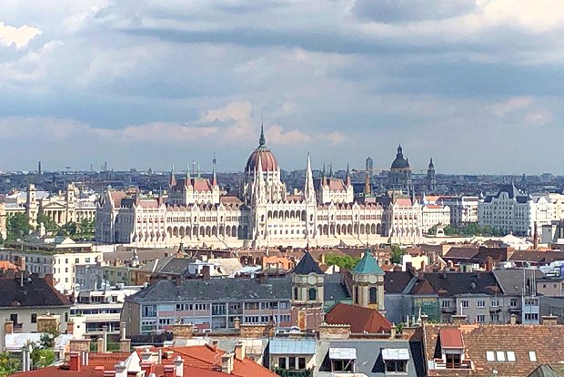 Auscicht vom Apartment in Budapest