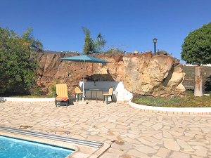 Poolbereich der Hacienda auf Teneriffa Poolbereich der Hacienda auf Teneriffa