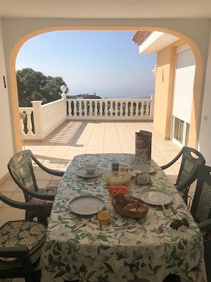 Balkon vom Einfamilienhaus Balkon vom Einfamilienhaus