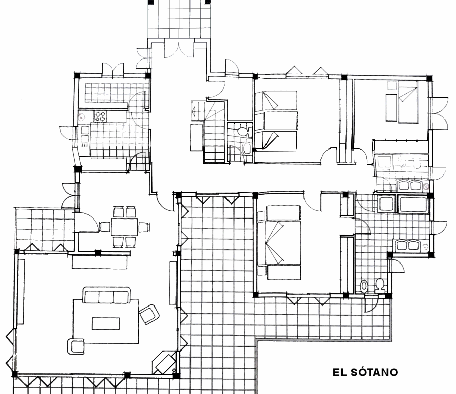 Souterrain vom Haus bei Arona auf Teneriffa