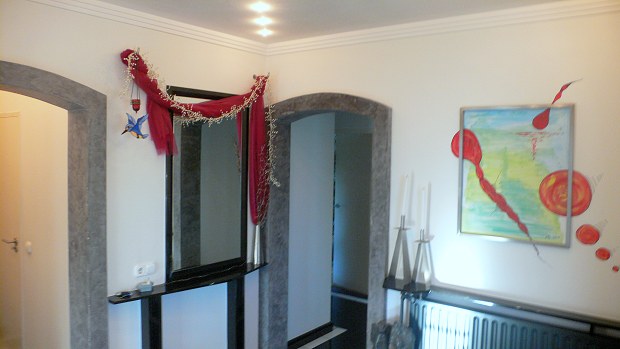 Wohnhaus im Eingangsbereich