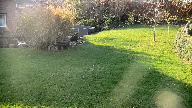 Garten des Wohnhauses in Nijswiller