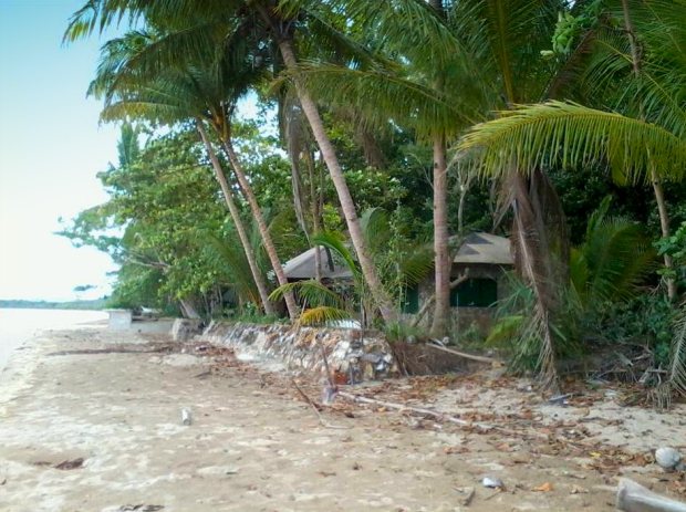 Strand vom Resort auf Busuanga