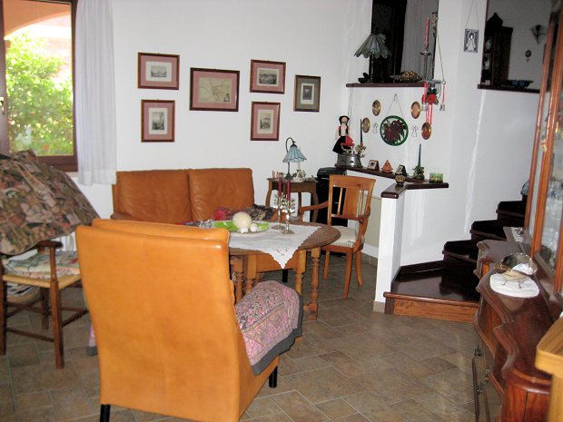 Wohnzimmer vom Ferienhaus