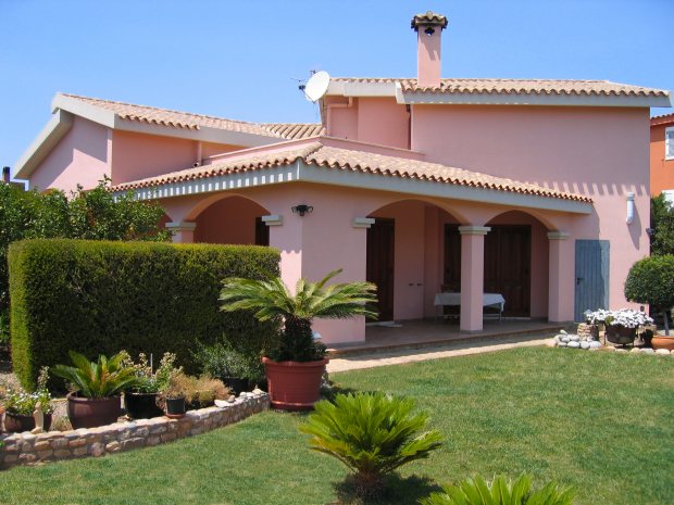 Ferienhaus mit Garten in Capitana Sardinien