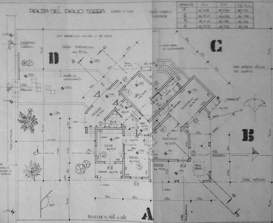 Ebene 2 vom Wohnhaus in Capitana