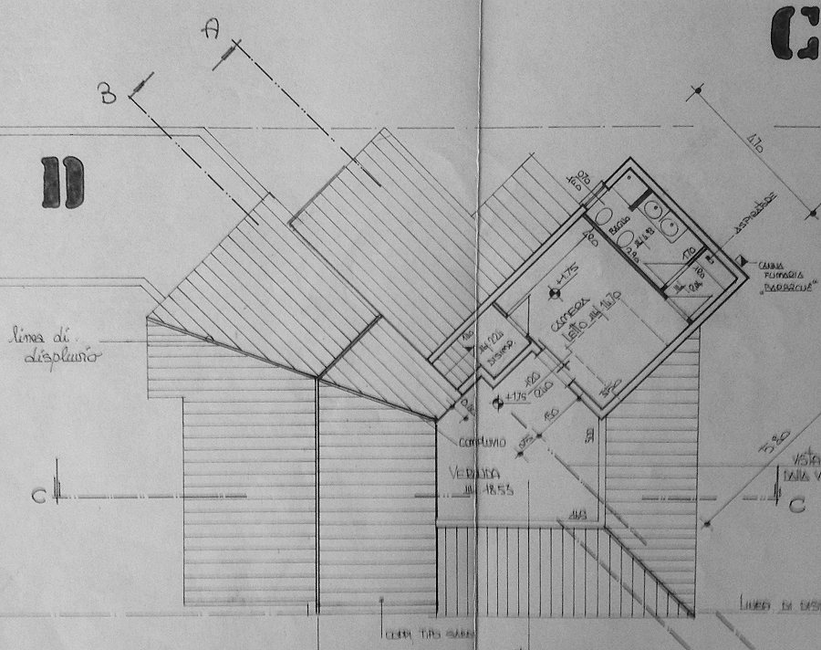 Ebene 3 der Villa auf Sardinien