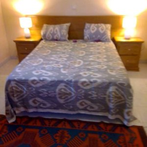 Doppelbettzimmer im Wohnhaus