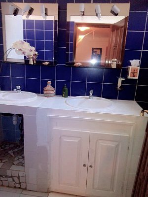 Badezimmer im Haus