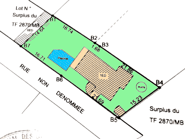 Grundstck vom Einfamilienhaus in Somone Senegal