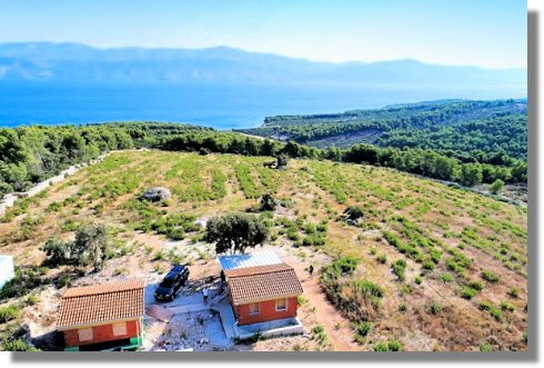 Grundstck der Insel Brac in Kroatien