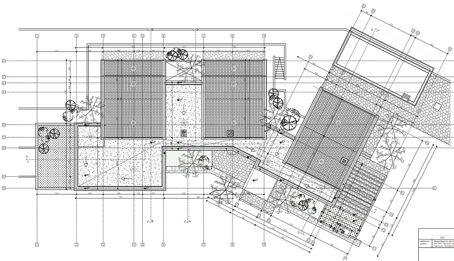 Dachkonstruktion vom Hotel Gstehaus