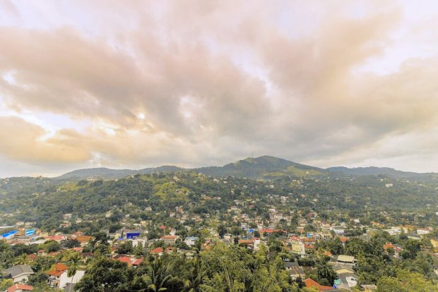 Ausblick vom Wohnhaus in Kandy Sri Lanka