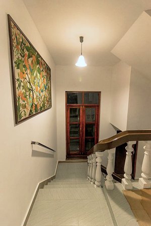 Treppenabgang im Haus