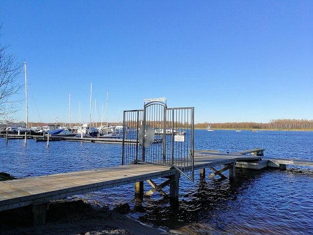 Hafen vom Droompark Bad Hulckesteijn der Niederlande