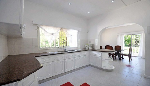 K�che vom Wohnhaus