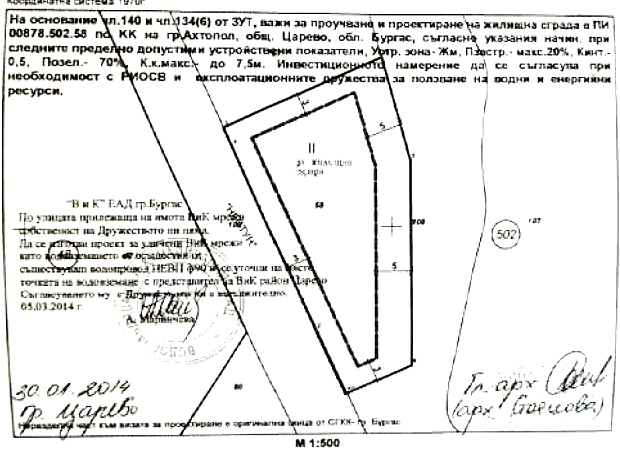 Achtopol Baugrundstck am Schwarzen Meer Bulgariens