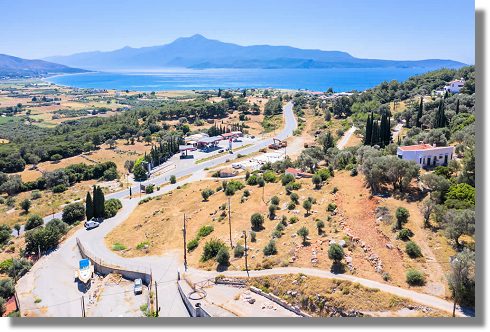 Grundstck mit Meerblick in Mesokampos auf Samos zum Kaufen
