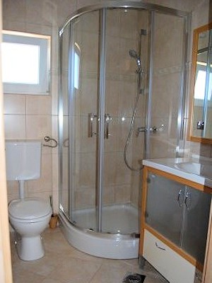 Duschbad im Ferienhaus Duschbad im Ferienhaus