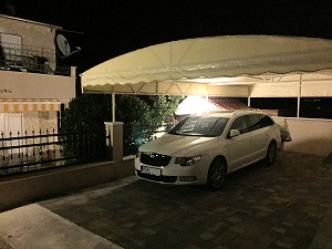 Carport vom Ferienhaus in Vodice Carport vom Ferienhaus in Vodice