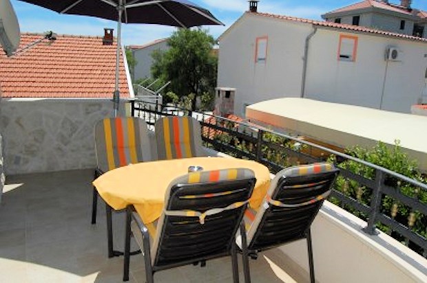 Balkon der oberen Wohnung des Ferienhauses Balkon der oberen Wohnung des Ferienhauses