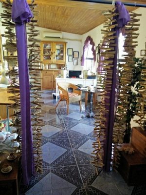 Wohnzimmer vom Ferienhaus