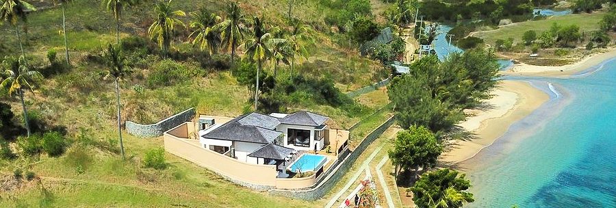 Ferienhaus mit Meerblick der Insel Lombok zum Kaufen