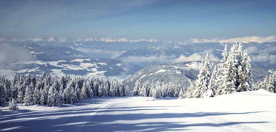 Skipiste in Sankt Lambrecht
