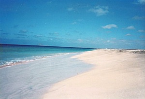 Strand auf Sal nah dem Wohnhaus Strand auf Sal nah dem Wohnhaus