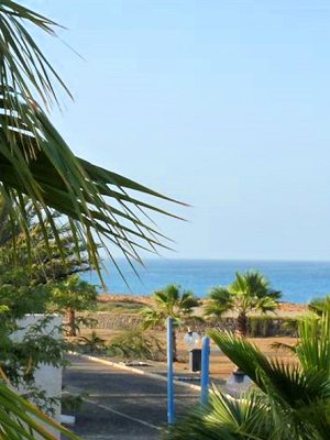 Blick zum Meer vom Ferienhaus Blick zum Meer vom Ferienhaus