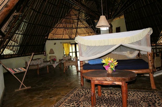 obere Etage vom Wohnhaus in Mwabungu