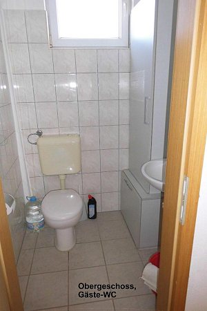 Gstetoilette im Wohnhaus