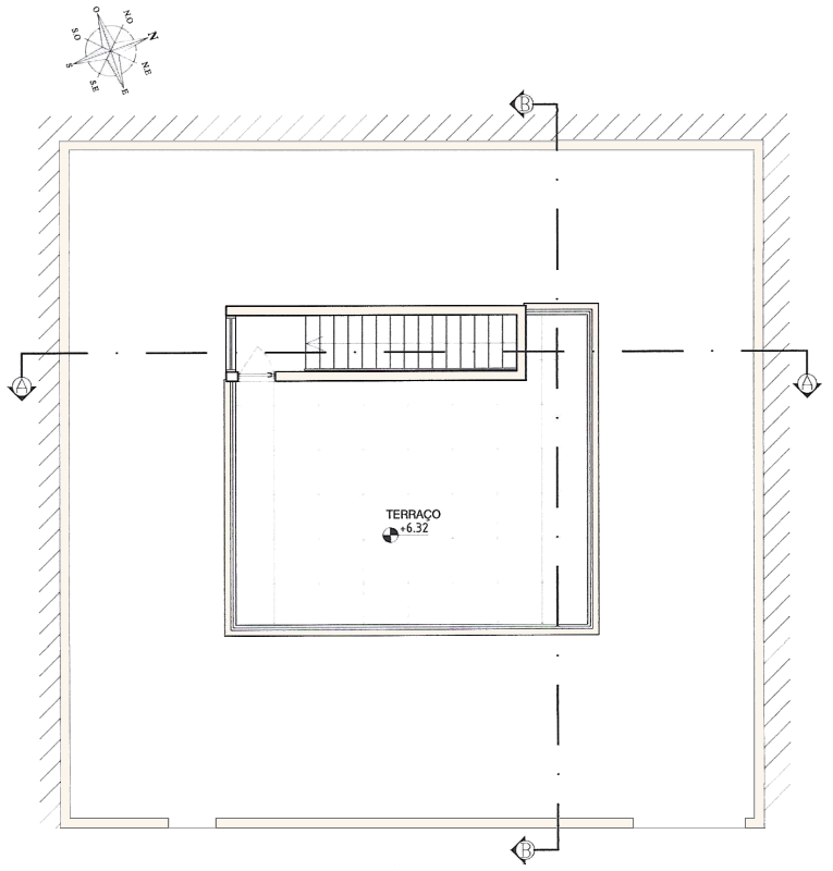 Dachterrasse vom Ferienhaus auf Maio Kap Verde