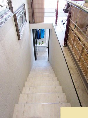 Treppengang im Gstehaus