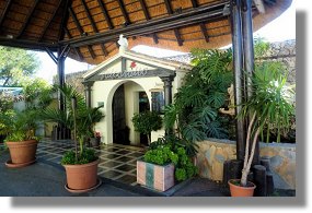 Eingang zum Restaurant