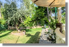 Grundstck Garten vom Restaurant