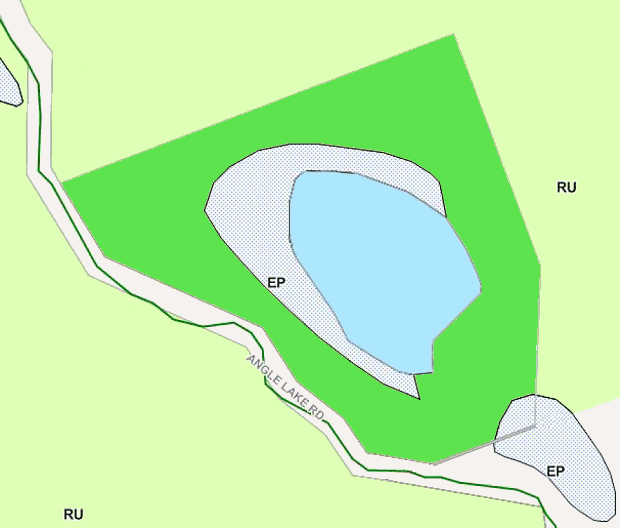 Grundstck mit kleinem See in Ontario Kanada