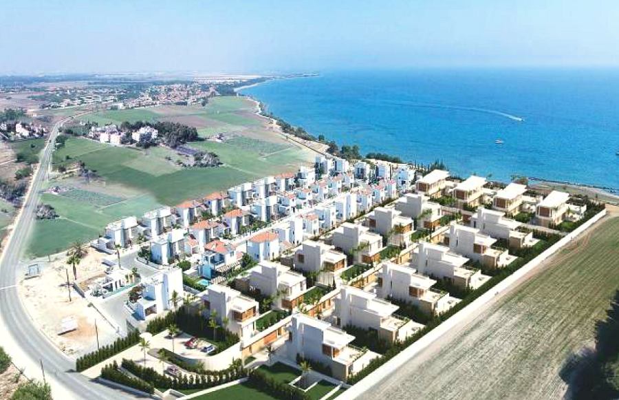 Wohnanlage mit luxurisen Villen in Perivolia Larnaka