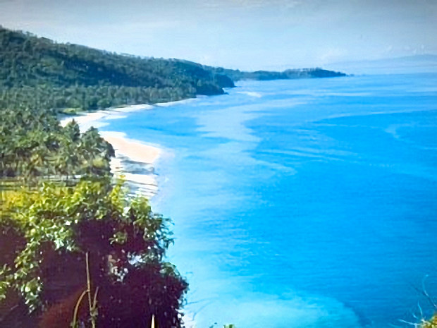 Strand nah dem Baugrundstck in Senggigi Lombok