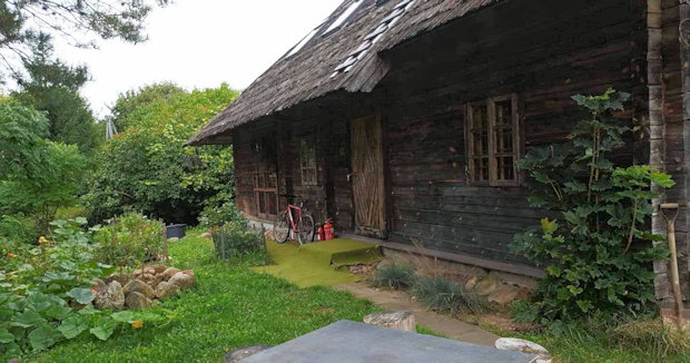Wohnhaus am See Vilkoksnis Trakai zum Kaufen