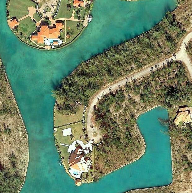 Baugrundstck am Kanal in Pine Bay auf Grand Bahama