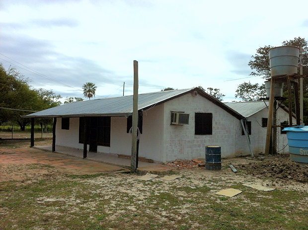 Wohnhaus auf dem Farmland