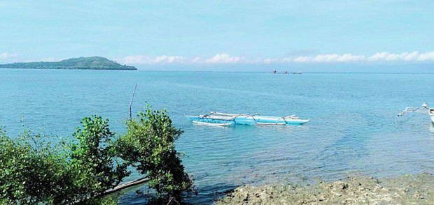 Meer und Strand vom Hotel Gästehaus auf Cebu bei Moalboal Meer und Strand vom Hotel Gästehaus auf Cebu bei Moalboal